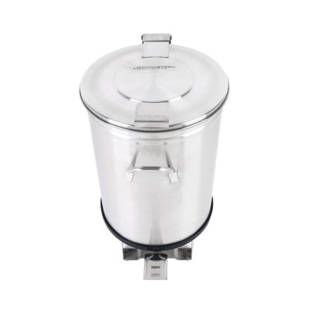 Pattumiera Inox con Pedale - 50 L - Dynasteel