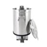 Pattumiera Inox con Pedale - 50 L - Dynasteel