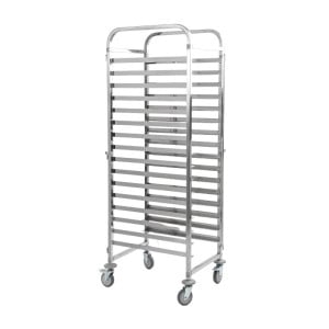 Scala Gastronorm GN 1/1 15 Livelli Inox Ruote