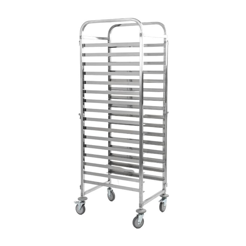 Scala Gastronorm GN 1/1 15 Livelli Inox Ruote