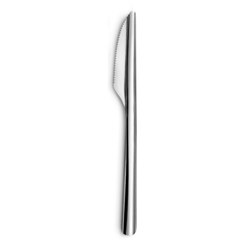 Coltello da tavola della serie Slim 2 - Set da 12 in acciaio inossidabile 18/0, ideale per ristorazione di alta classe | AMEFA