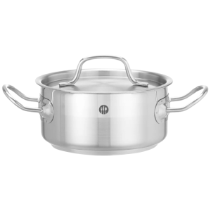 Faitout avec Couvercle Profi Line 28 cm - Marque HENDI - Fourniresto