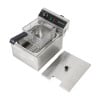 Friggitrice Professionale 10 L 3000 W Inox — Termostato