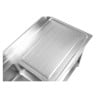 Lavello Inox 1 Vasca 1200x600 mm, Scolapiatti Destro, Alzatina