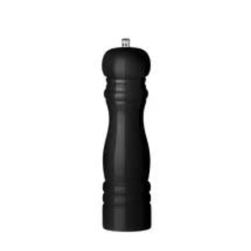 Black Wood Pepper Mill H 215 mm - HENDI Quality, finesse and durability