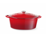 Cocotte in ghisa smaltata rossa - 6,8 L HENDI: una cottura perfetta e versatile!