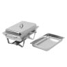 Chafing Dish GN 1/1 Eco - Lotto di 4 - Dynasteel