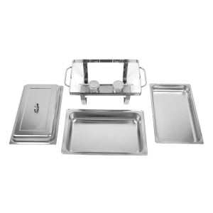 Chafing Dish GN 1/1 Eco - Lotto di 4 - Dynasteel