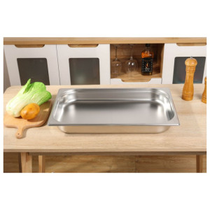 Bac Gastro GN 1/1 Inox - Profondeur 65 mm - 9 L Dynasteel: Qualità professionale