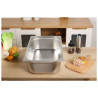 Bac Gastro GN 1/1 Inox - Profondità 150 mm, 21 L - Dynasteel