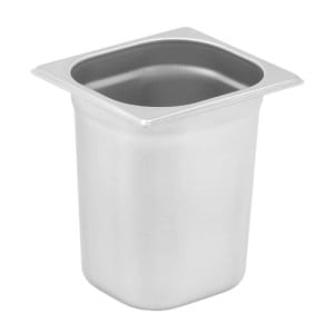 Bac Gastro GN 1/6 Inox Profondità 200 mm - 3,4 L