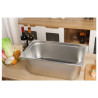 Bac Gastronorm GN 1/1 Inox 28L - Profondità 200 mm | Dynasteel