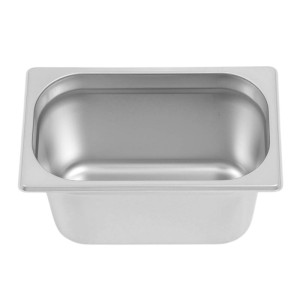 Bac Gastro GN 1/4 Inox - Profondità 150 mm - 4 L - Dynasteel