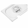 Dynasteel GN 1/4 stainless steel lid for Gastronorm container