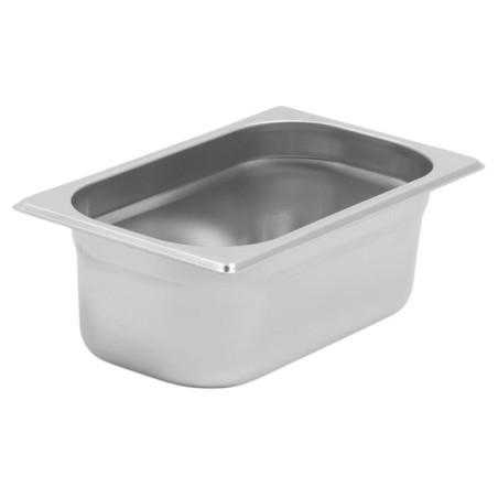 Gastro GN 1/4 Stainless Steel Tray - Depth 100 mm - 2.8 L - Dynasteel