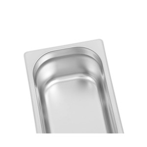 Bac Gastro GN 1/4 Inox - Profondeur 100 mm - 2,8 L - Dynasteel