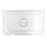 Coperchio GN 1/1 in acciaio inox per vasca Gastronorm - Dynasteel