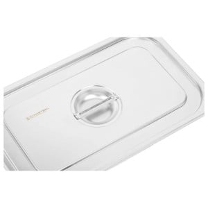 Coperchio GN 1/1 in acciaio inox per vasca Gastronorm - Dynasteel