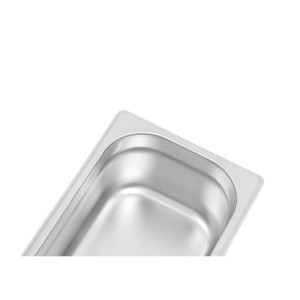 Bac Gastro GN 1/3 Inox - Profondità 100 mm - 3,7 L - Dynasteel