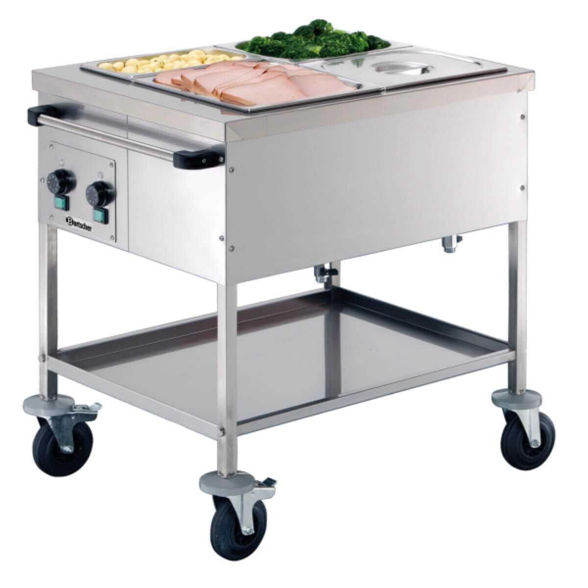 Carrello Bain-Marie