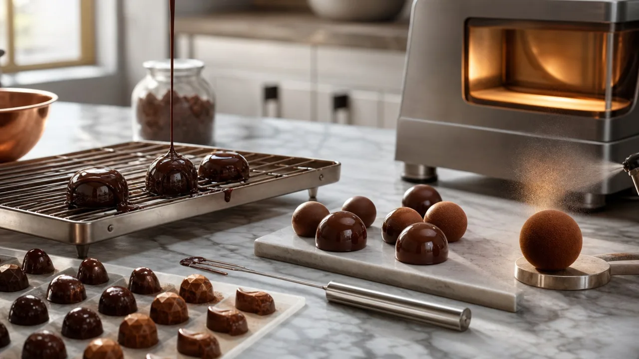 Lavorazione del cioccolato
