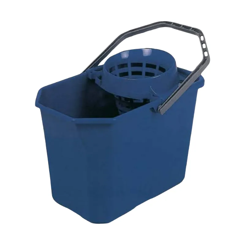 Secchio con strizzatore Blu - 15 L