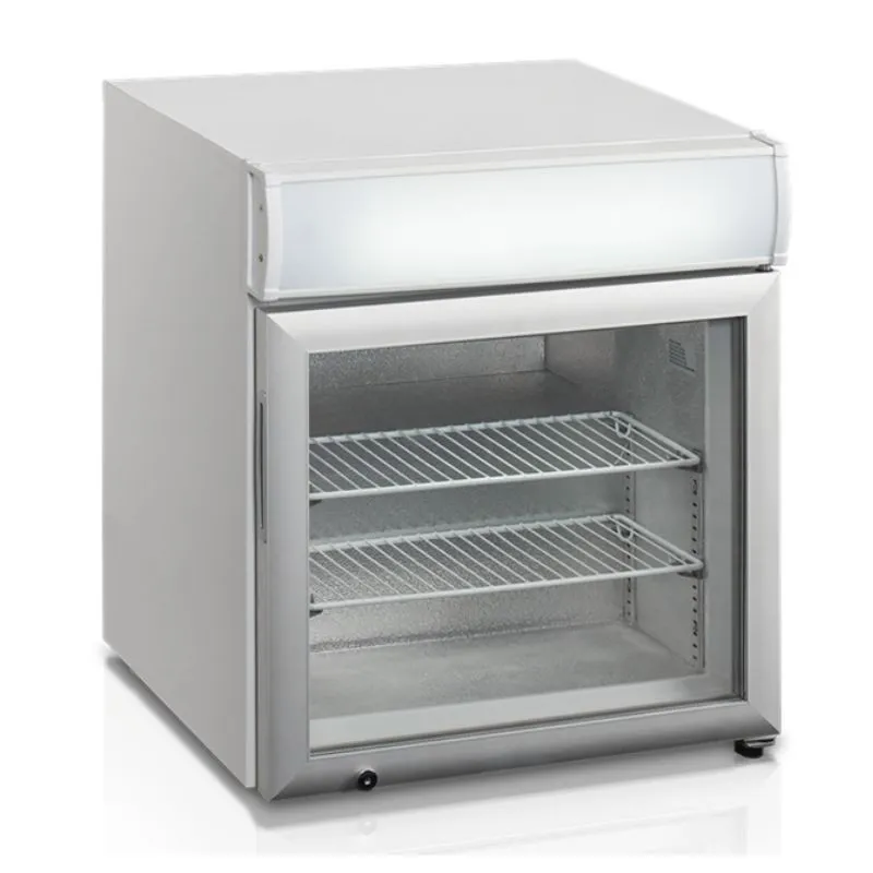 Congelatore Table Top Bianco 1 Porta Vetrata - 48 L