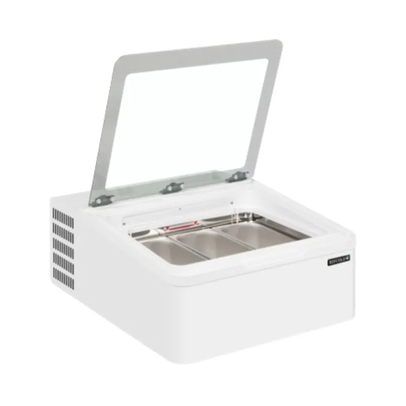 Vetrina Bancone per Gelato - 3 x 5 L