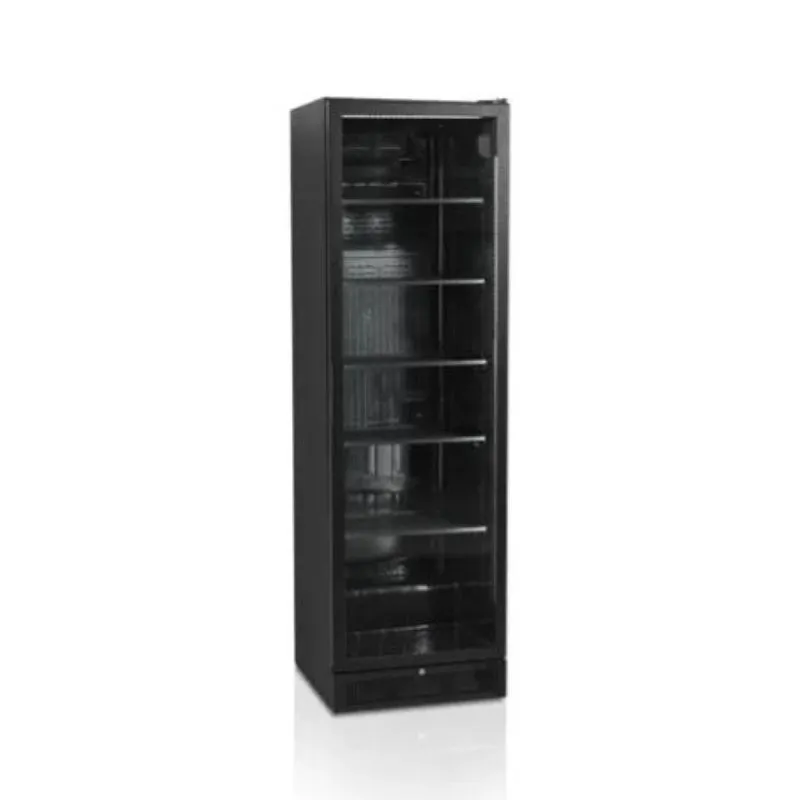 Armadio Refrigerato Nero - Porta Vetrata - 347 L