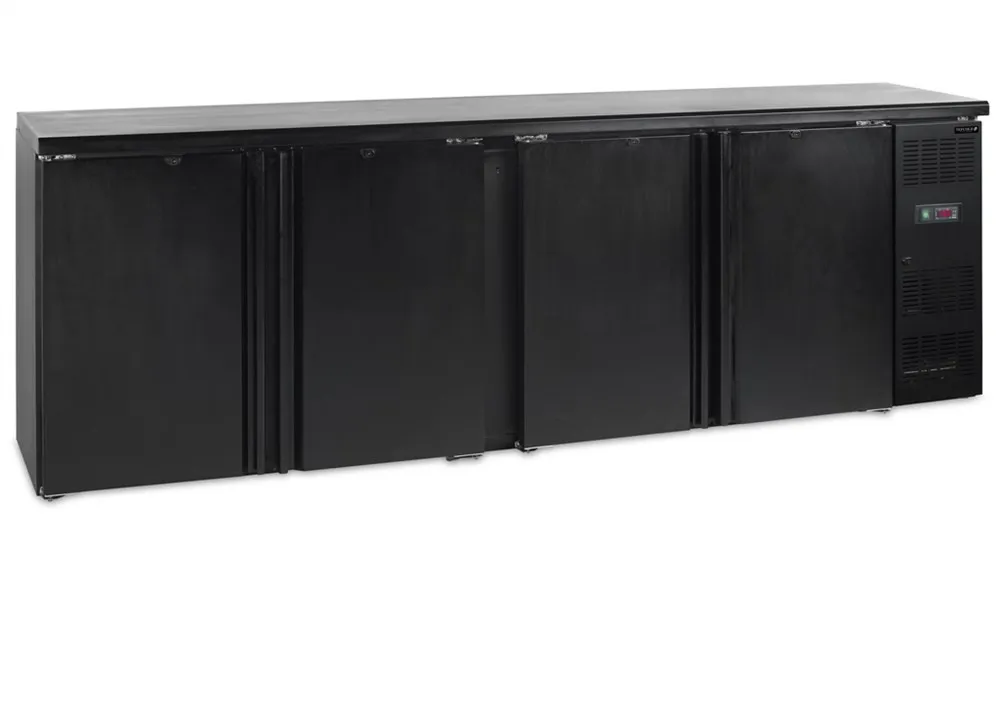 Retrobar Refrigerato - 4 Porte Piene Battenti - 605 L