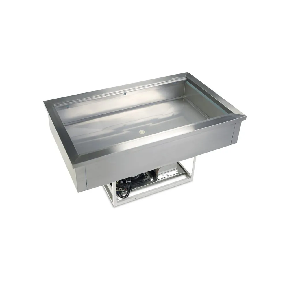 Vasca Refrigerata Statica in Acciaio Inox - 3 GN 1/1 - 102 L