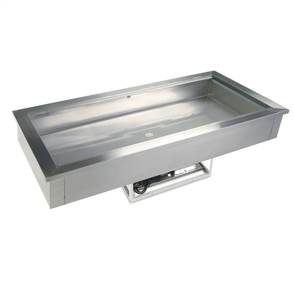 Vasca Refrigerata Statica in Acciaio Inox - 5 GN 1/1 - 166 L