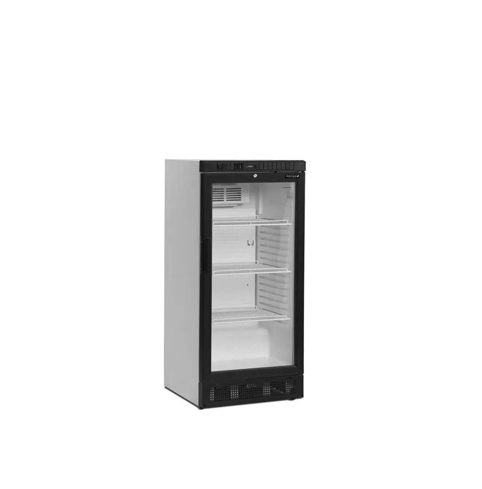 Armadio Frigorifero per Bevande 1 Porta Vetrata Bianco - 190 L