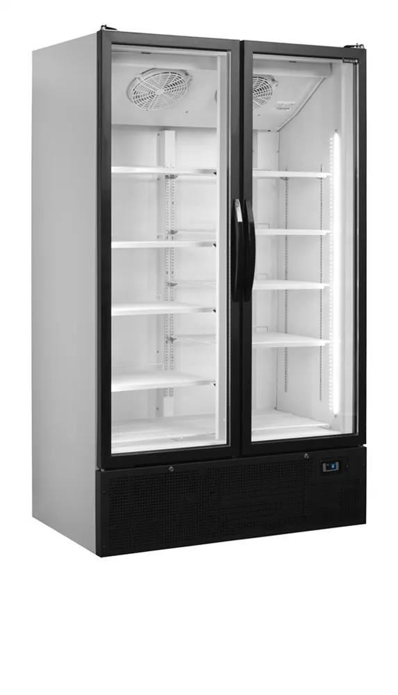 Armadio Refrigerato per Bevande 2 Porte Vetrate - 652 L