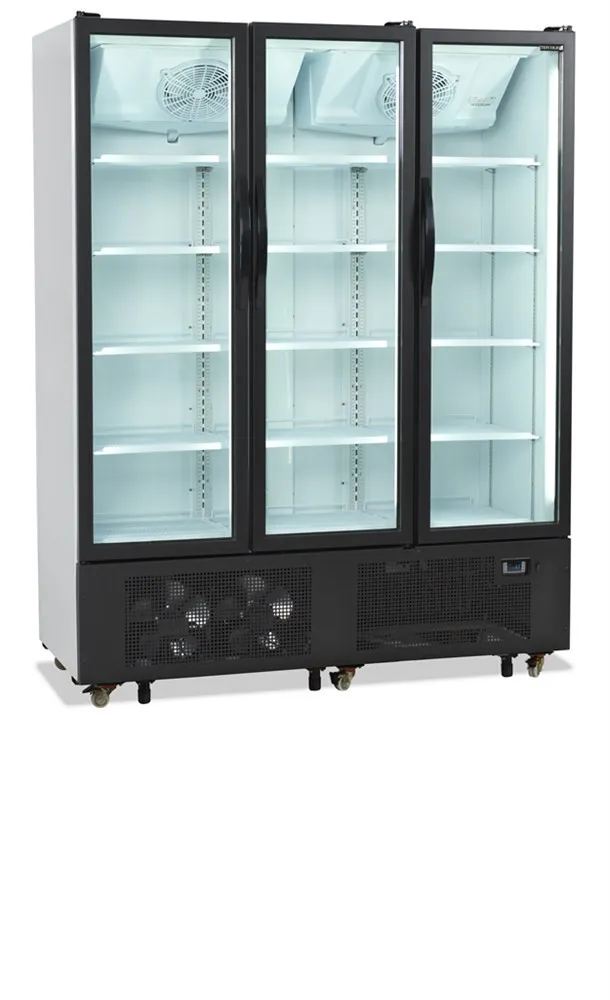 Armadio Frigorifero per Bevande 3 Porte in Vetro - 825 L