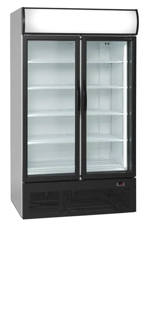 Armadio Refrigerato Positivo 2 Porte Vetrate - 710 L