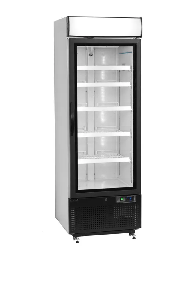 Armadio Refrigerato 1 Porta Vetrata Bianco - 412 L