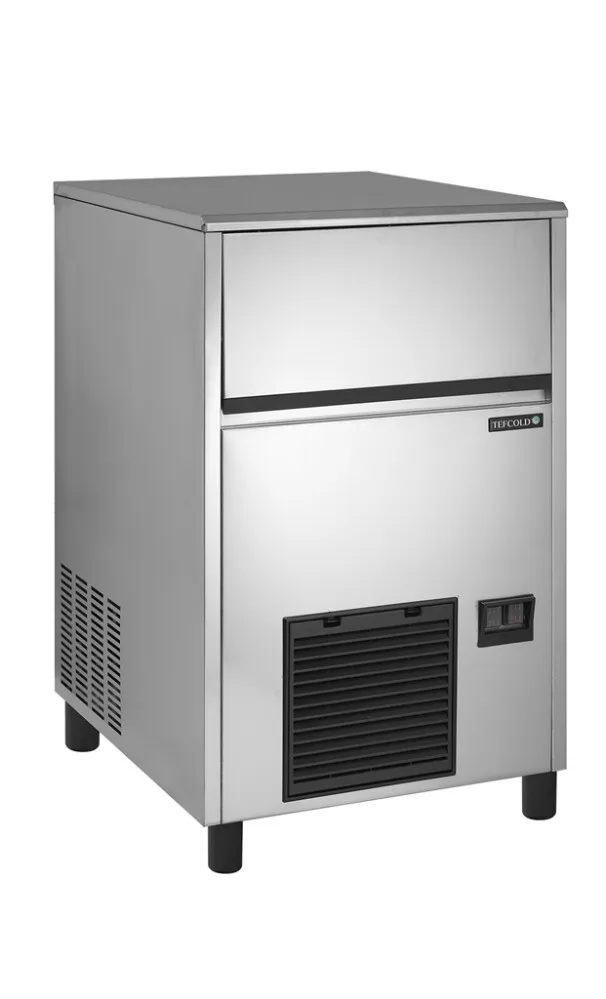 Macchina per Ghiaccio in Acciaio Inox - 57 Kg / 24 h