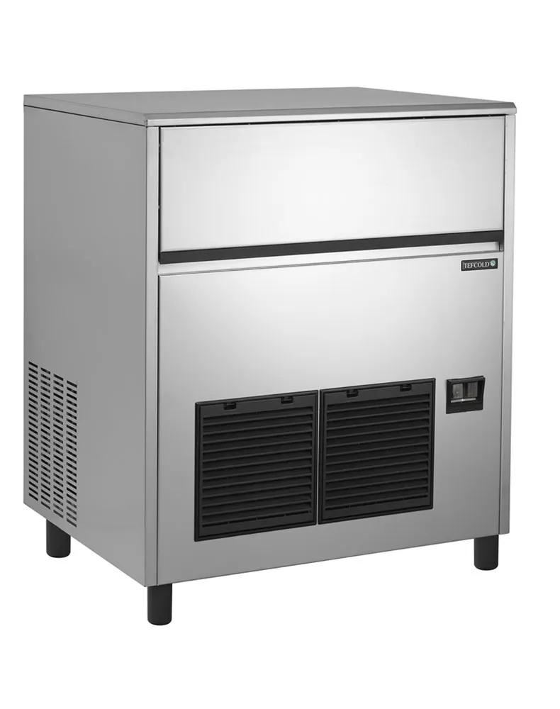 Macchina per Ghiaccio in Acciaio Inox - 85 Kg / 24 h