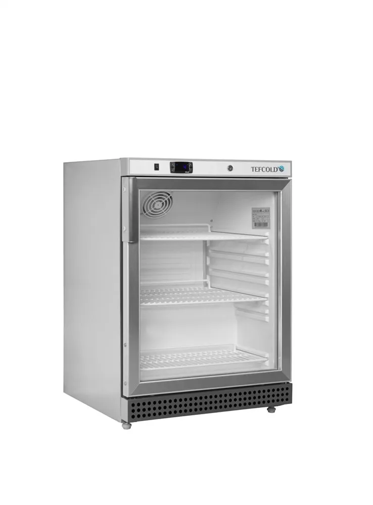 Armadio Refrigerato Positivo Vetrato - Inox - 119 L