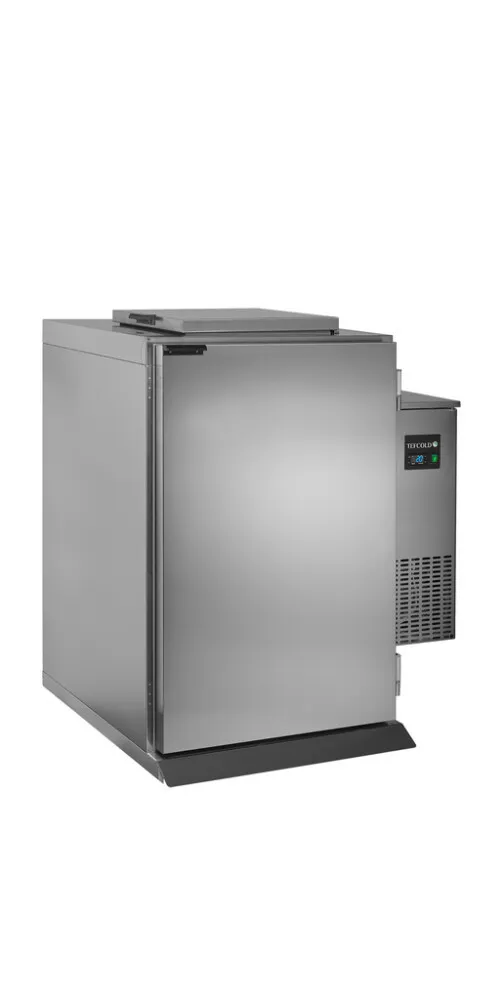 Pattumiera Refrigerata Ventilata in Acciaio Inox - 1 Porta - 120 L