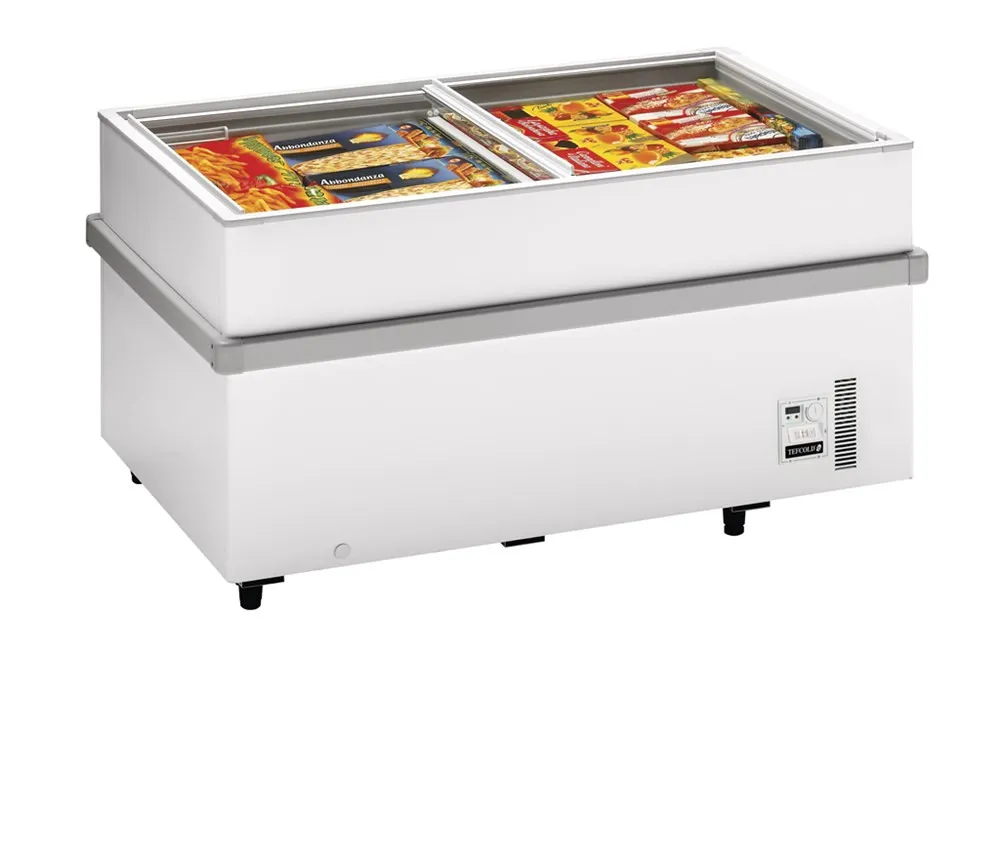 Congelatore Coperchio Scorrevole Vetrato Piatto - 459 L
