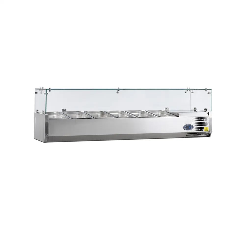 Saladette da Appoggio - Statica - 6 GN 1/3 - 42,6 L