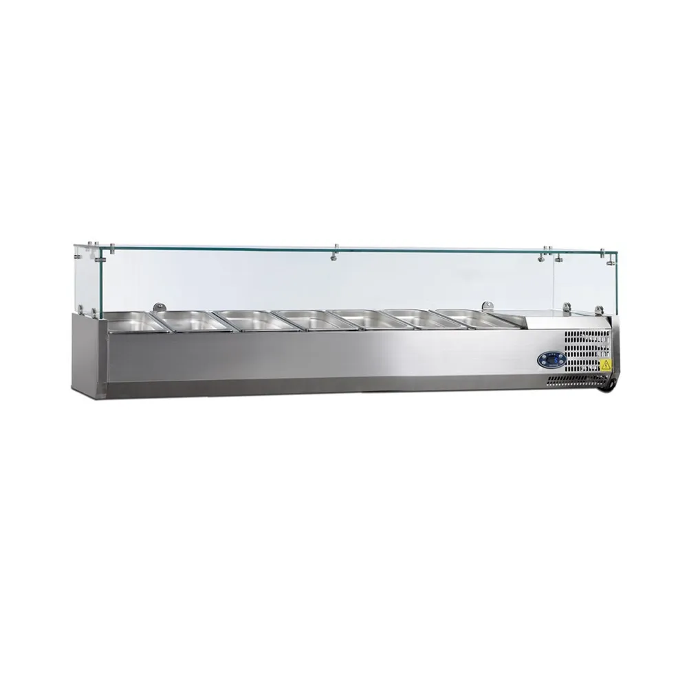 Saladette da Appoggio - Statica - 7 GN 1/3 - 59 L