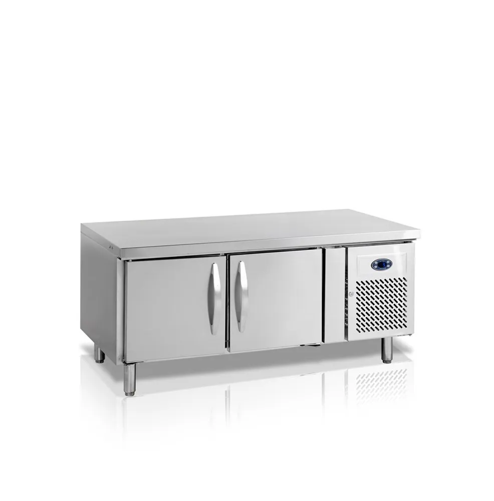 Tavolo Refrigerato Positivo di Sottobanco GN 1/1 - 170 L - 2 Porte