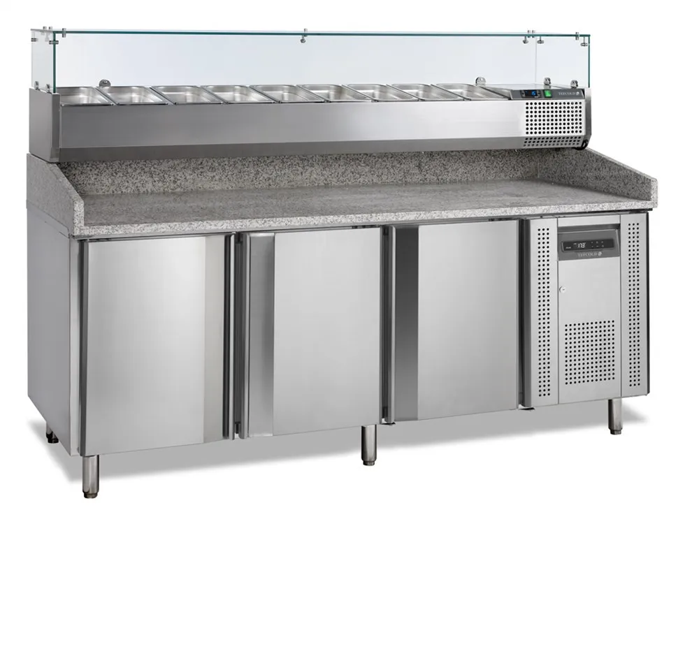 Mobile per Pizza GN 1/3 e GN 1/6 - 3 Porte