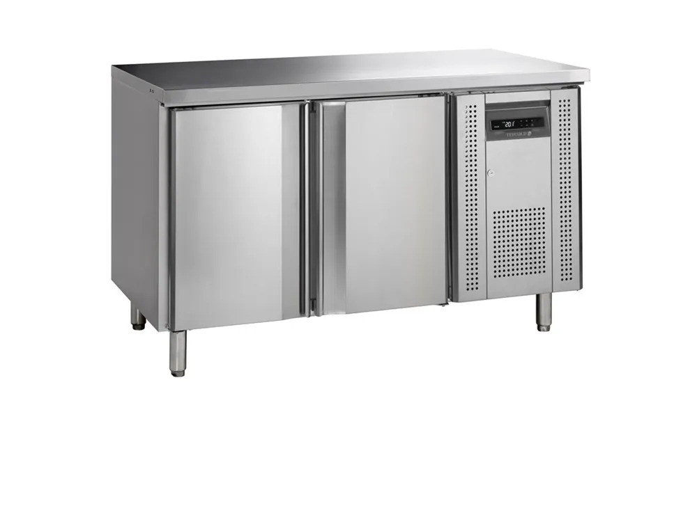 Tavolo Refrigerato Negativo in Acciaio Inox - 2 Porte - GN 1/1