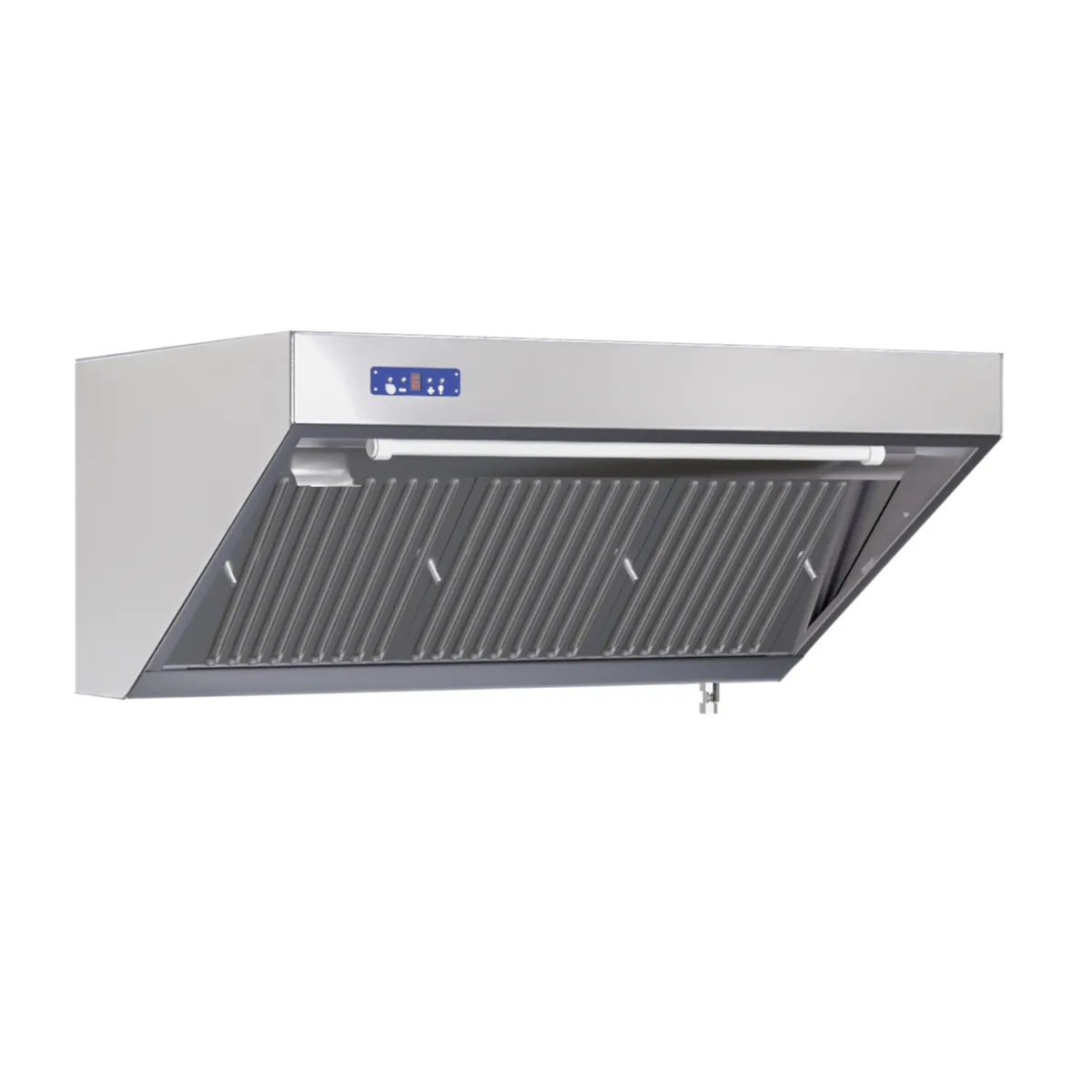 Cappa Snack Completa Profondità 700 - Lunghezza 1800 - Con Motore, Led e Variatore