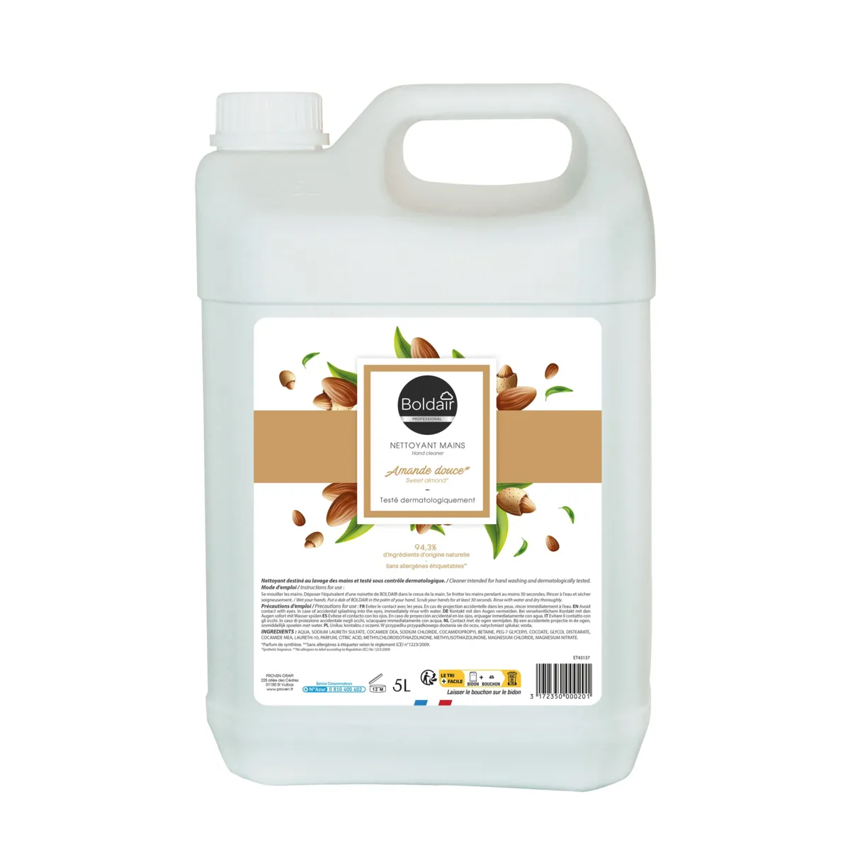 Detergente Mani alla Mandorla Dolce - 5 L