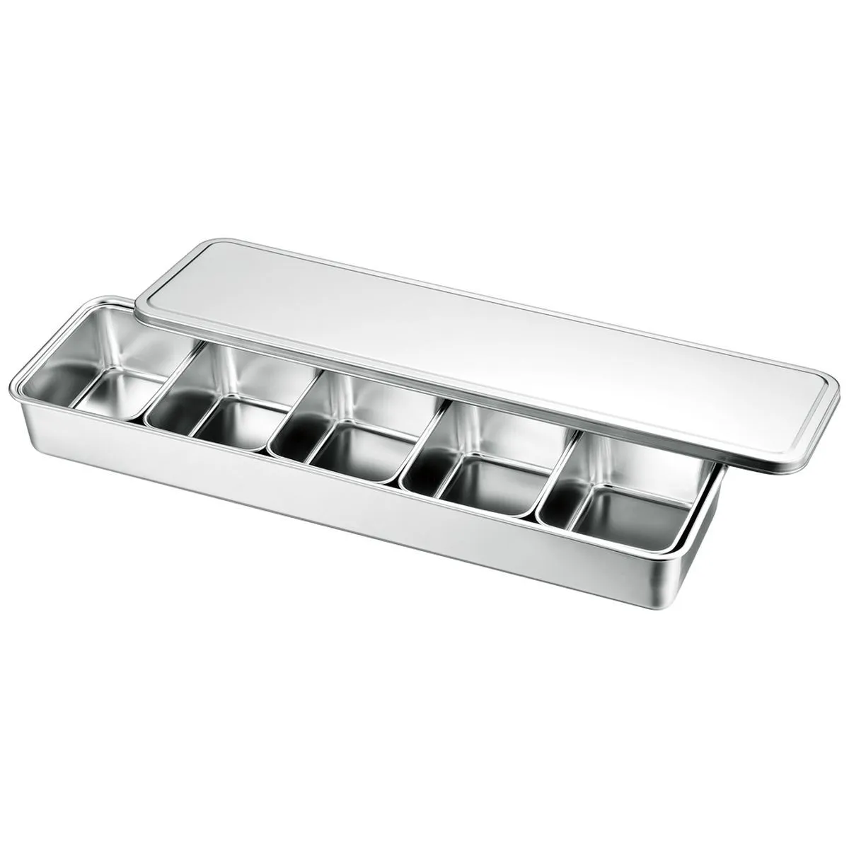 Scatola Giapponese con 5 Vaschette - 224 x 149 x 63 mm